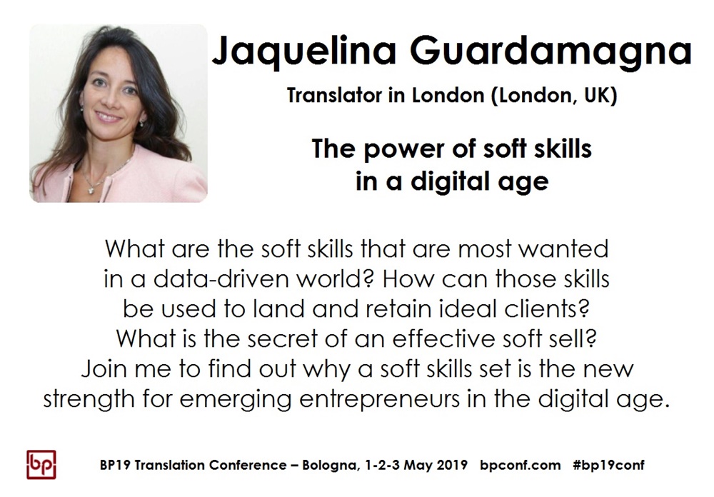 Jaquelina Guardamagna: Milyen egyéni készség segíti a fordítót a jövőben?